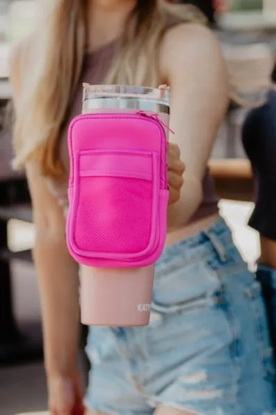 Hot Pink Tumbler Fanny Pack