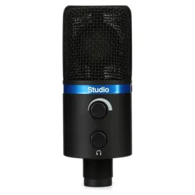 IK Multimedia iRig Mic Studio Digital Condenser Microphone For IOS, Mac, PC & Android, Black