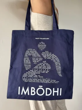 IMBŌDHI Tote Bag, Indigo