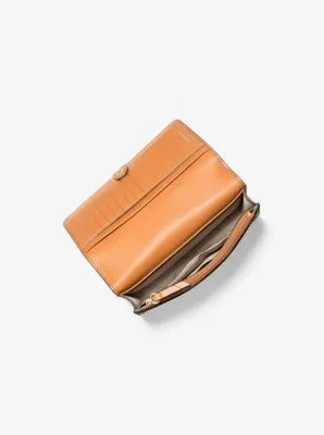 Jet Set Small Crossgrain Leather Smartphone Crossbody Bag