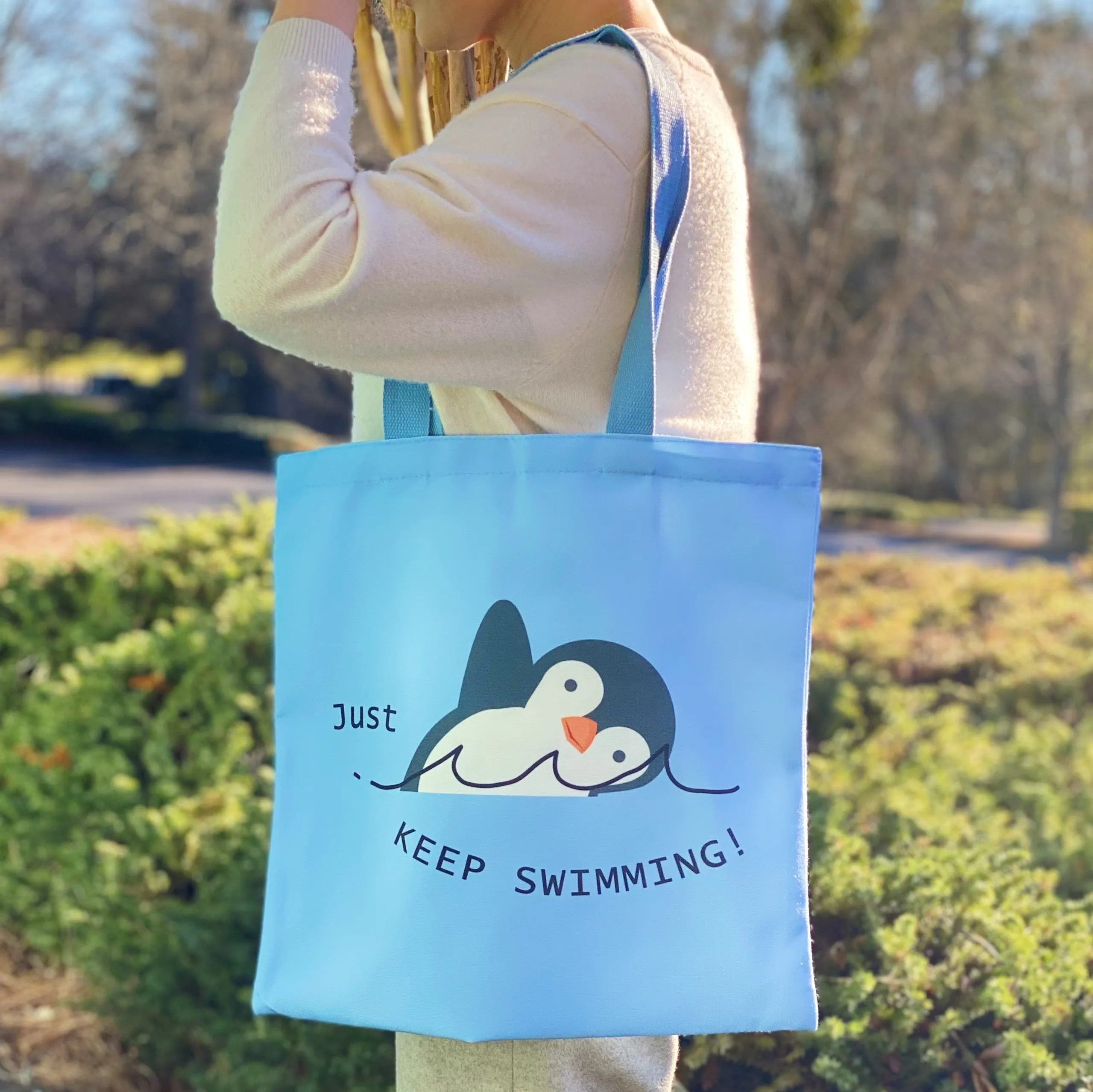 Just keep Swimming Eco Bag