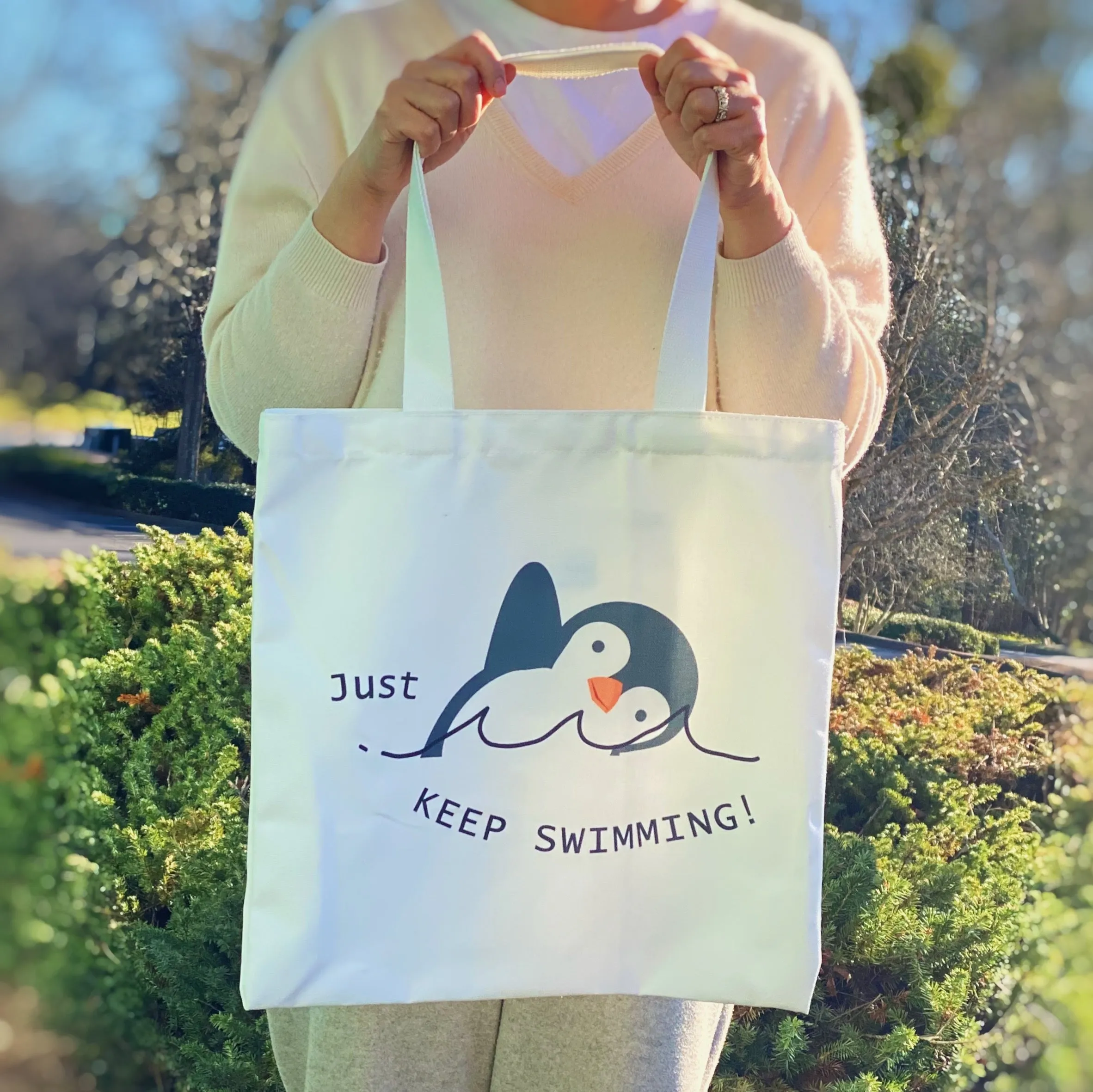 Just keep Swimming Eco Bag