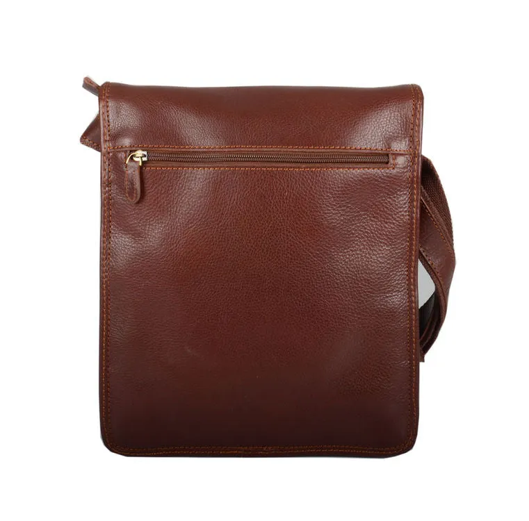 Katana Brown Leather iPad/Flight Bag