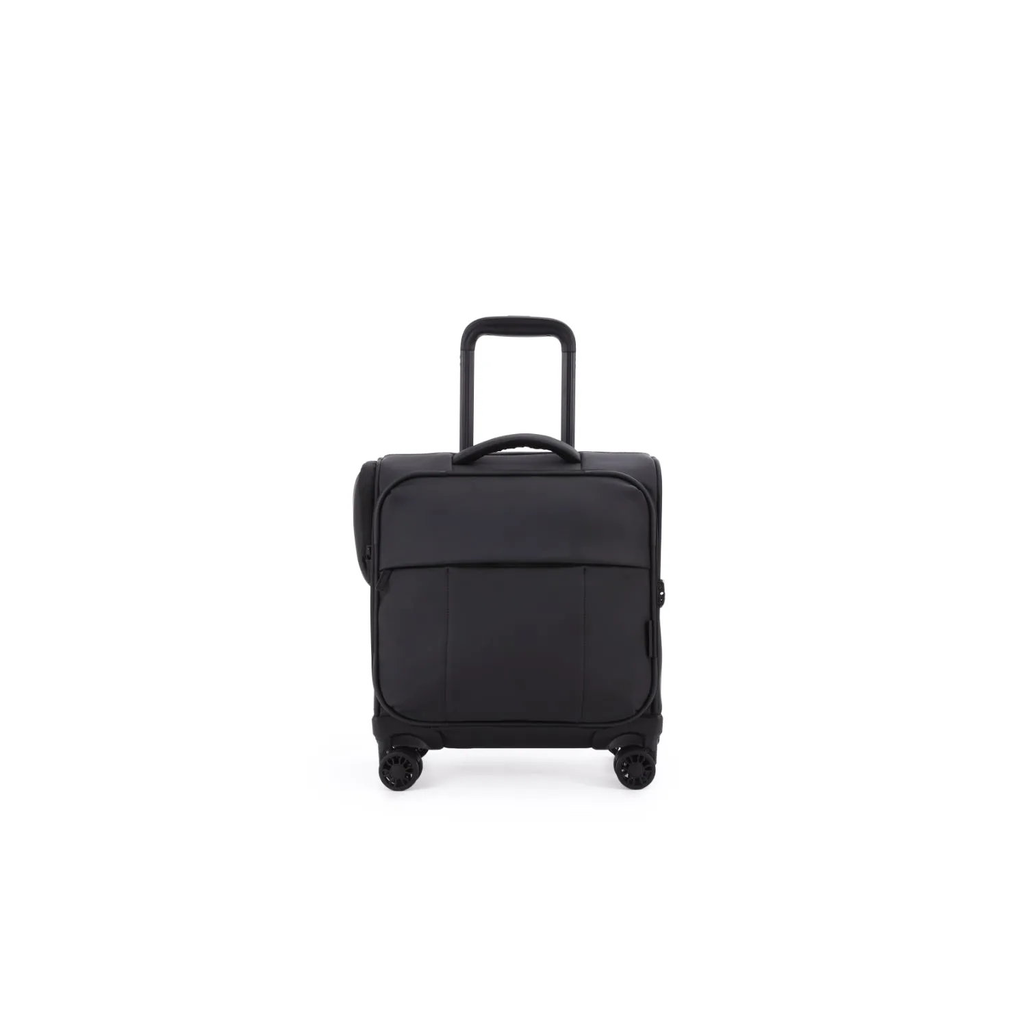 Kate Hill - KL-76-S Willow Black Mini 4 Wheel Carry-On - Black