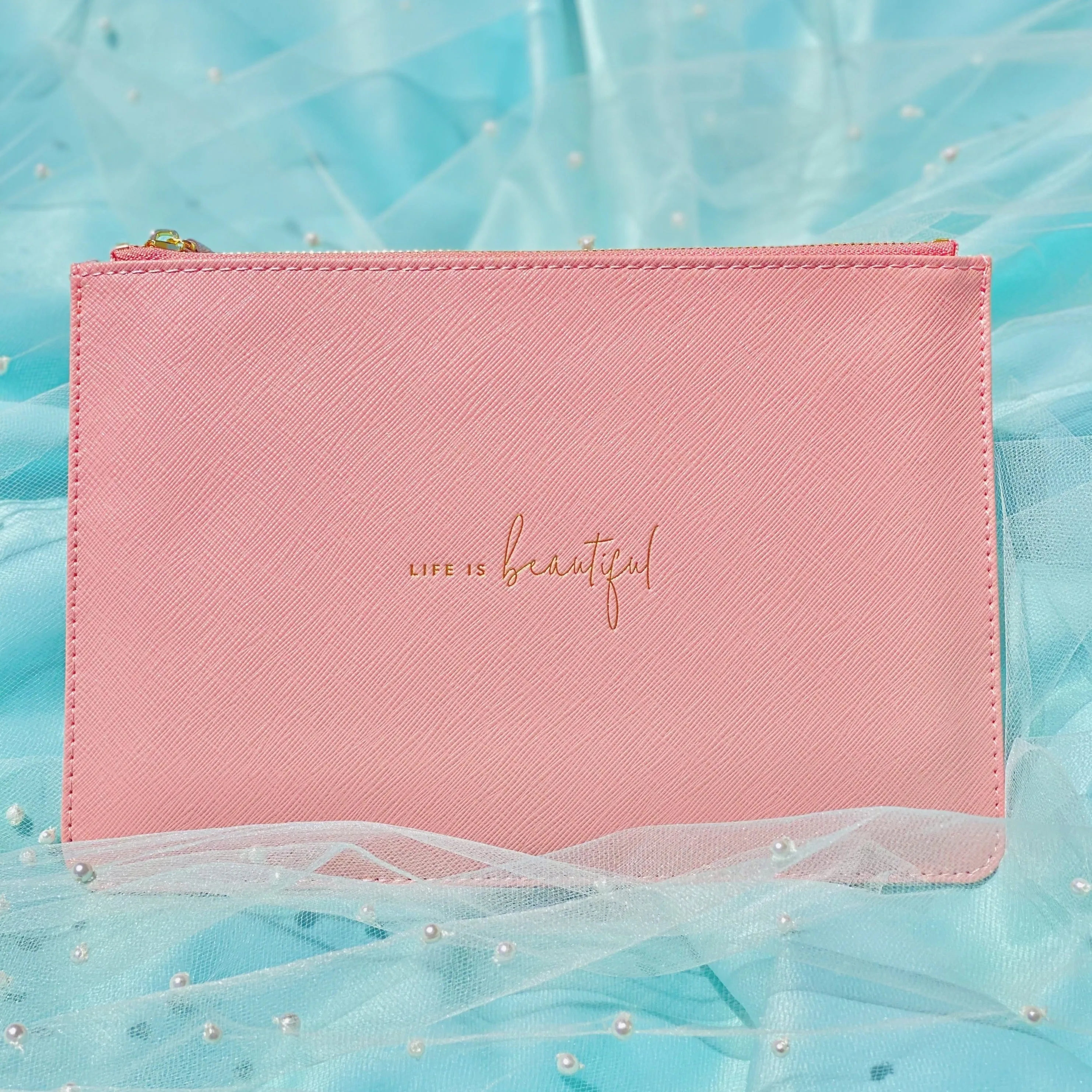 Katie Loxton Life is Beautiful Perfect Pouch