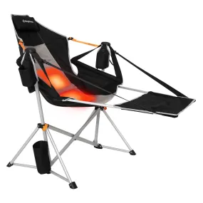 KingCamp ORCHID C20 PLUS Heated Hammock Chair with Footrest