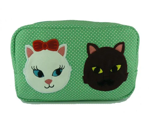 Kitty Crush Cosmetic Bag