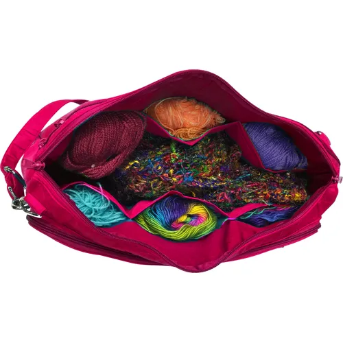 Knitting Bag Premium (2 Fuchsia Available)