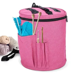 Knitting Bag Yarn Storage - Crochet Bag And Totes Organizer - Large Yarn Bag