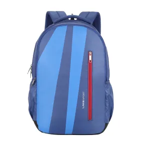 Lavie Sport Bolt 31L Laptop Backpack For Men & Women | College Bag For Boys & Girls Royal Blue