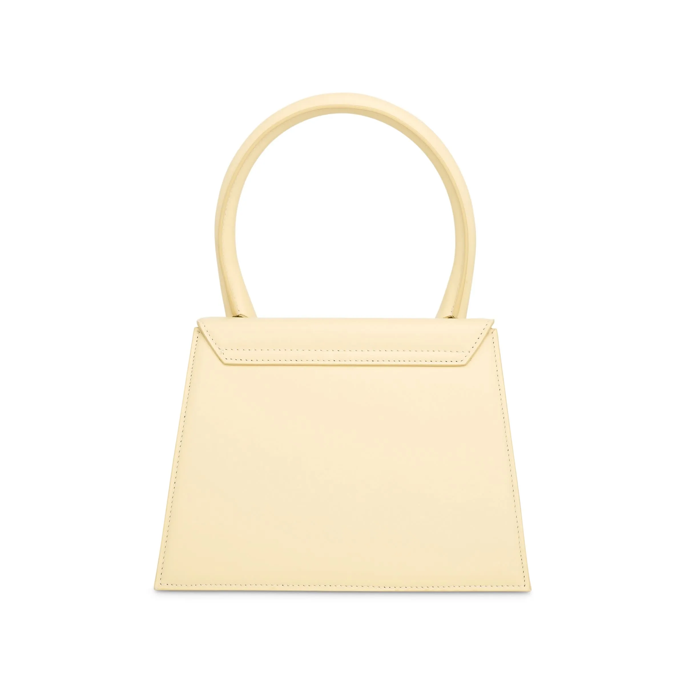 Le Grand Chiquito Leather Bag in Ivory