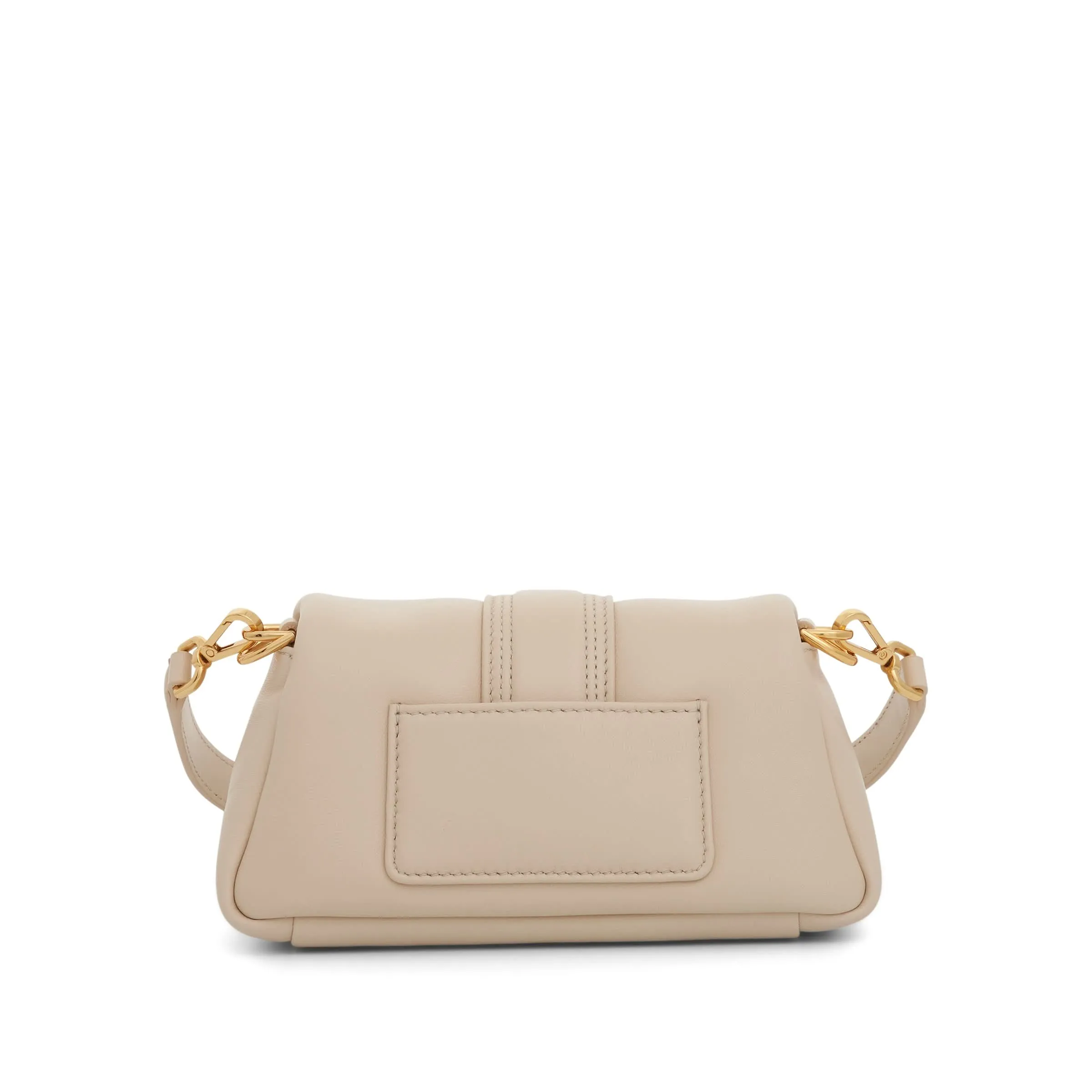 Le Petit Bambimou Leather Bag in Light Beige