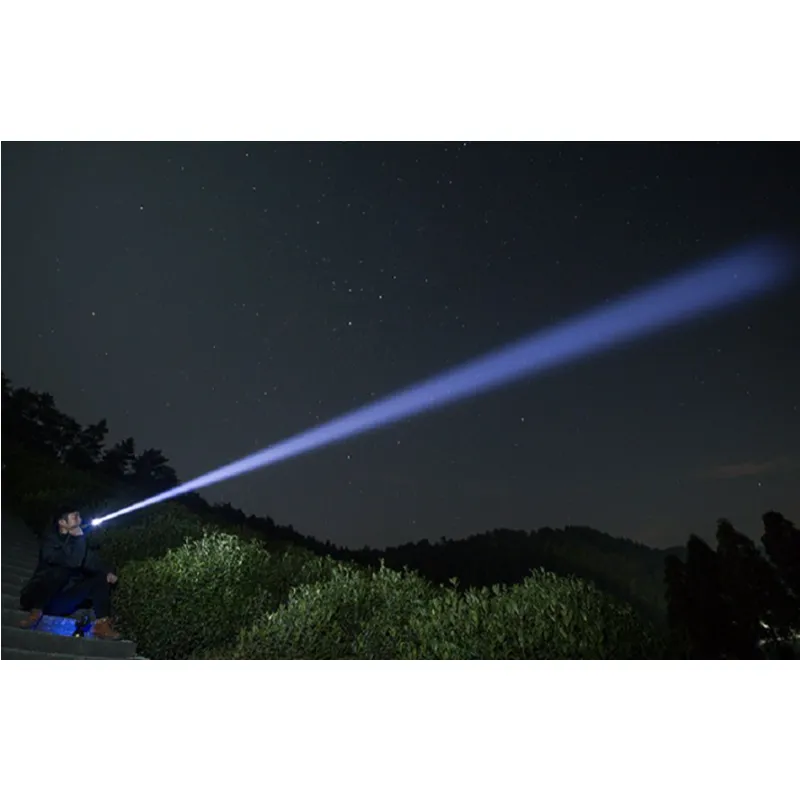 Led Zoomable Usb Charging Flashlight Q-Led016