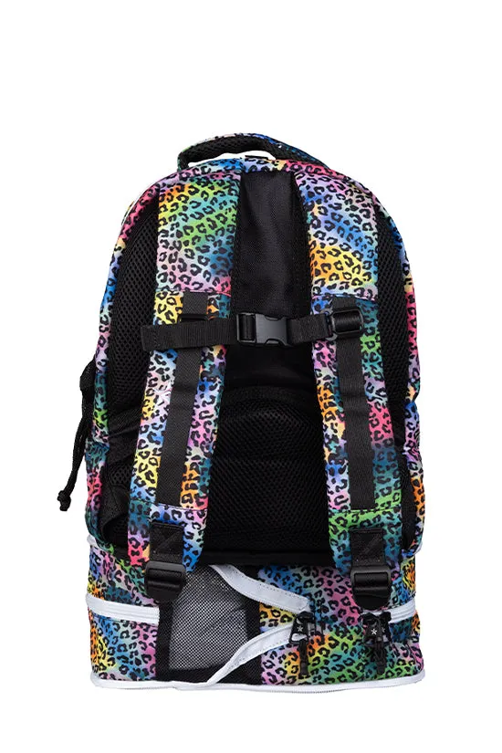 Limited Edition Rainbow Jungle Baby Dream Bag with White Zipper