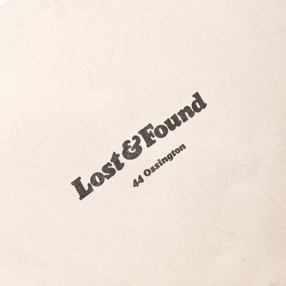 Lost & Found Canvas Tote Bag Natural