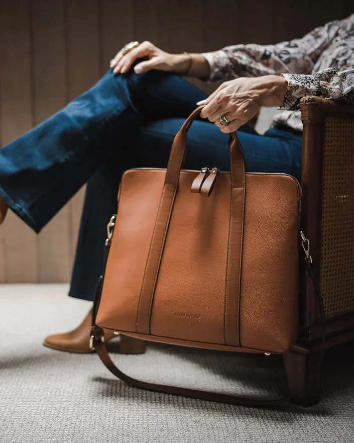 Louenhide Rhodes Laptop Bag - Tan