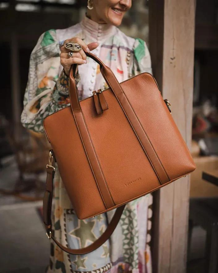 Louenhide Rhodes Laptop Bag - Tan