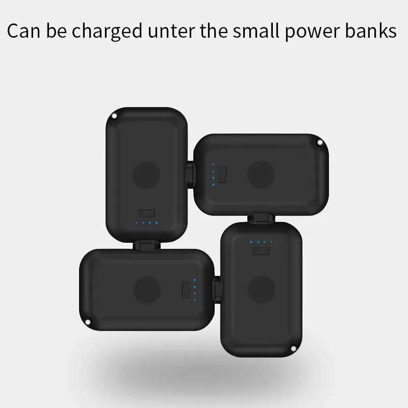 Magnetic charging treasure mini capsule mobile power