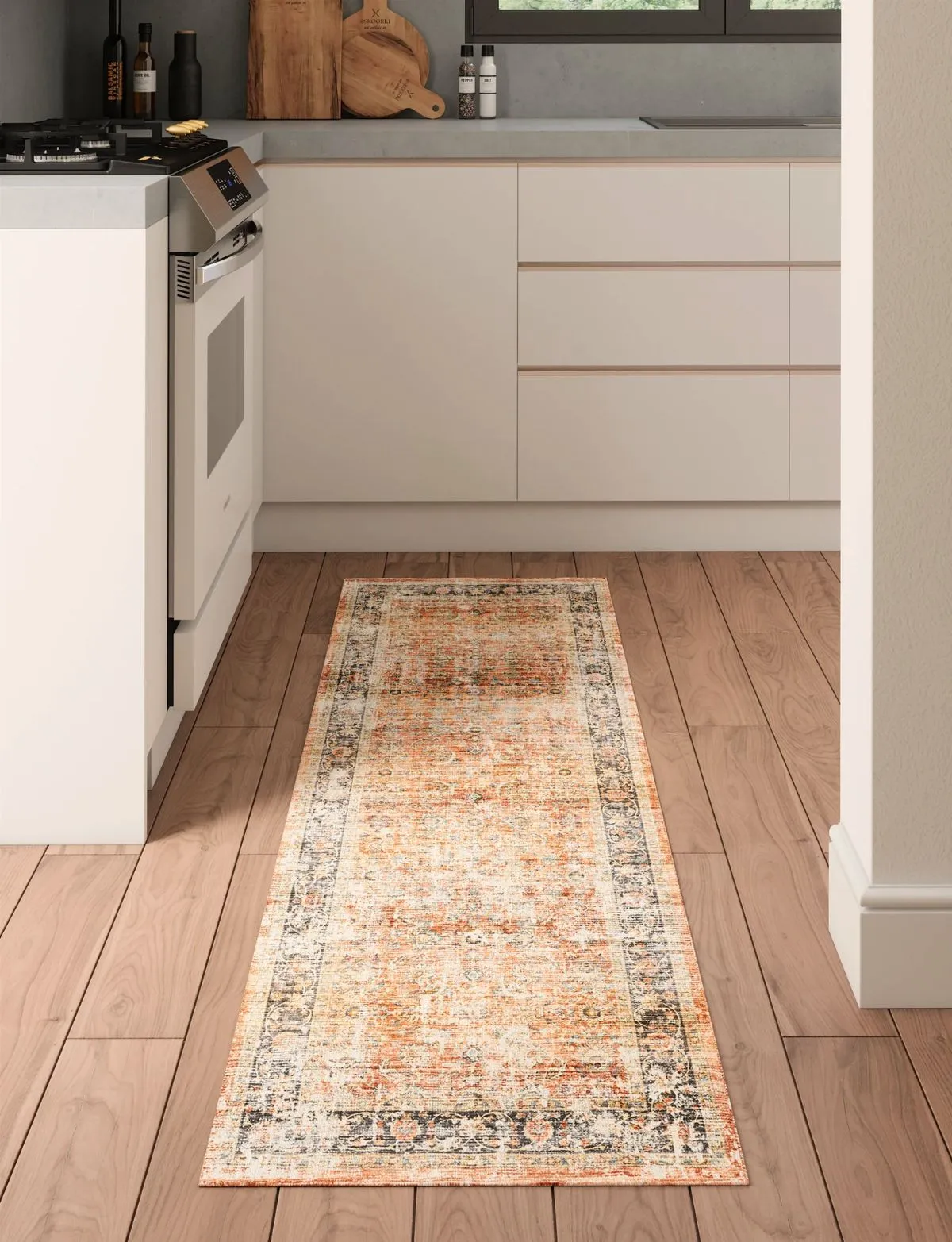 Makayla Terracotta Spice Multi Rug