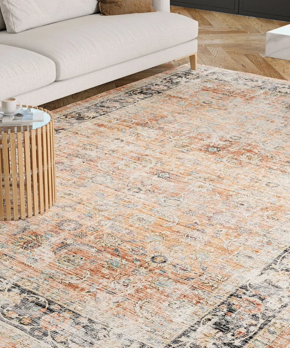 Makayla Terracotta Spice Multi Rug