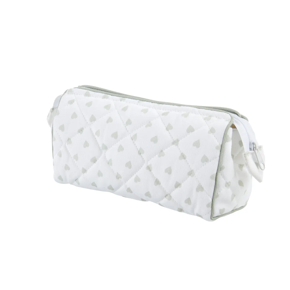 Make-up Bag Heart Grey