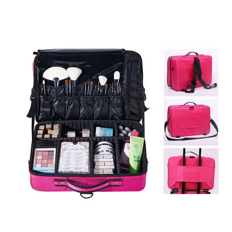 Makeup Cosmetic Organizer With Adjustable Storage Compartments -Mb2203903