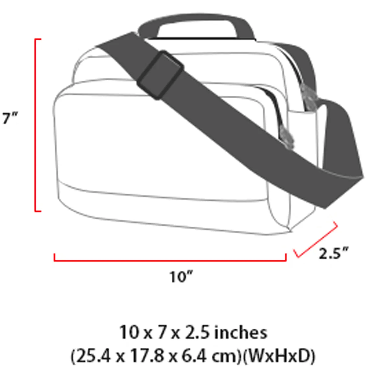 Manhattan Portage Shaw Shoulder Bag