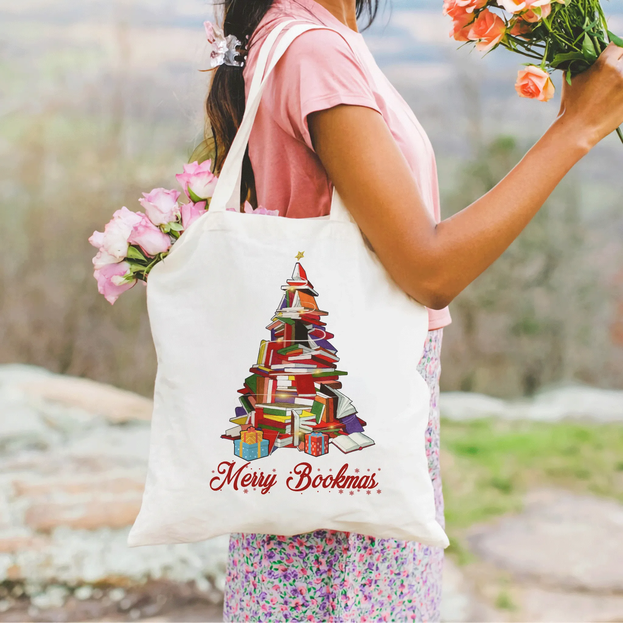 Merry Bookmas Book Lovers Gift TBW247