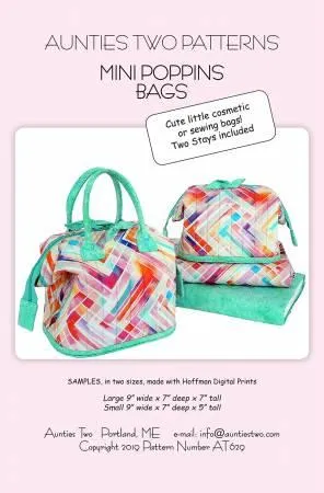 Mini Poppins Bags w/Stays - AT629