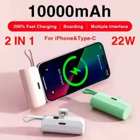 Mini Wireless Power Bank - Fast Charging