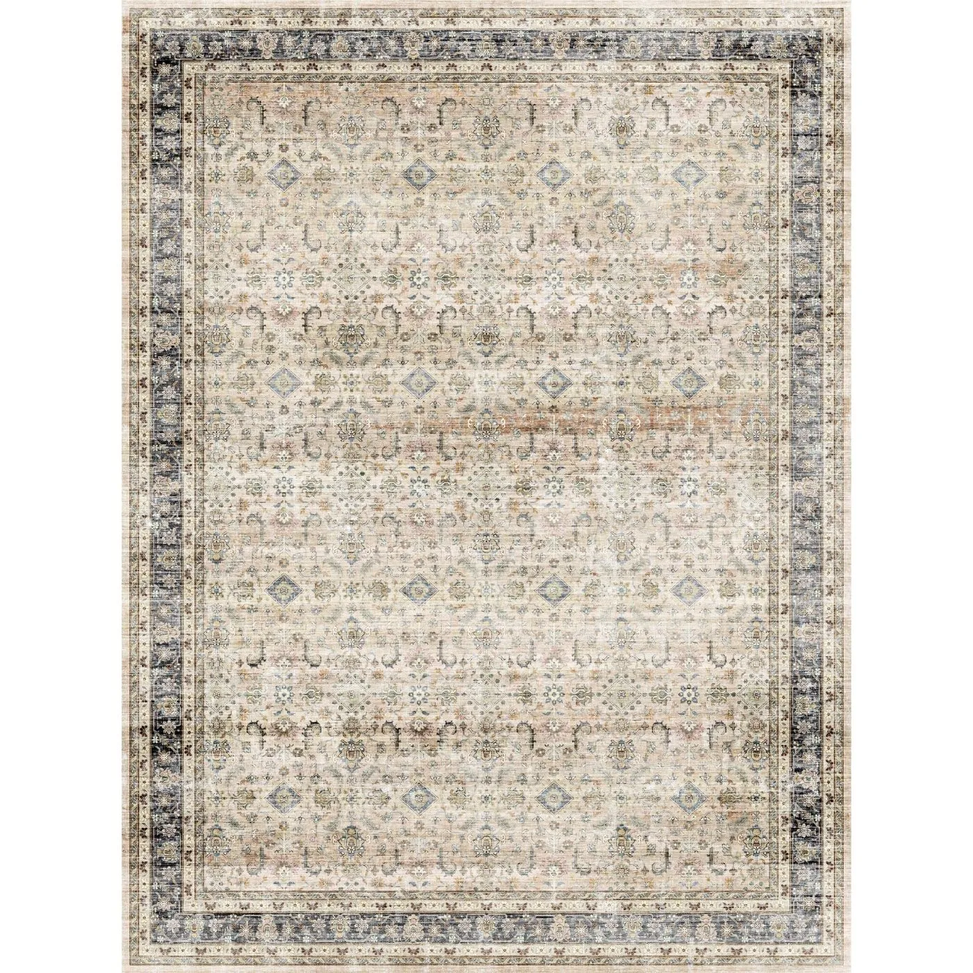 Miriam Yellow Beige Rug