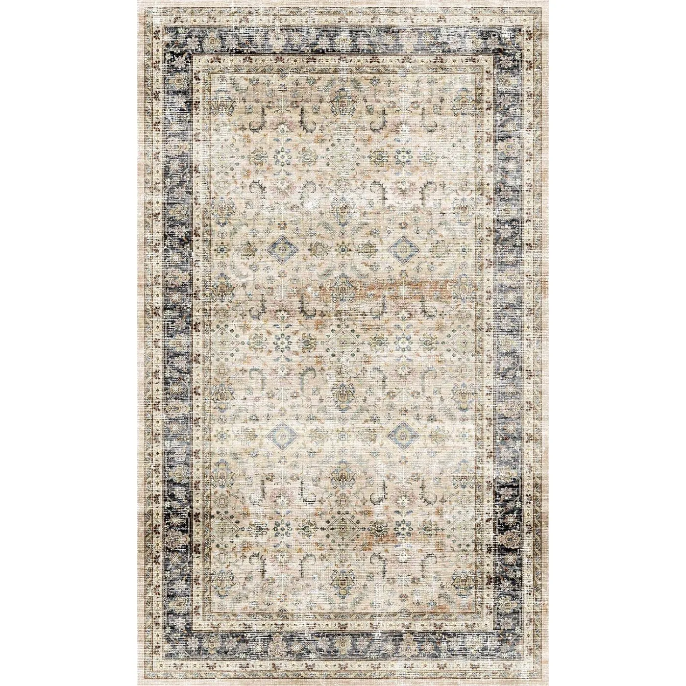 Miriam Yellow Beige Rug