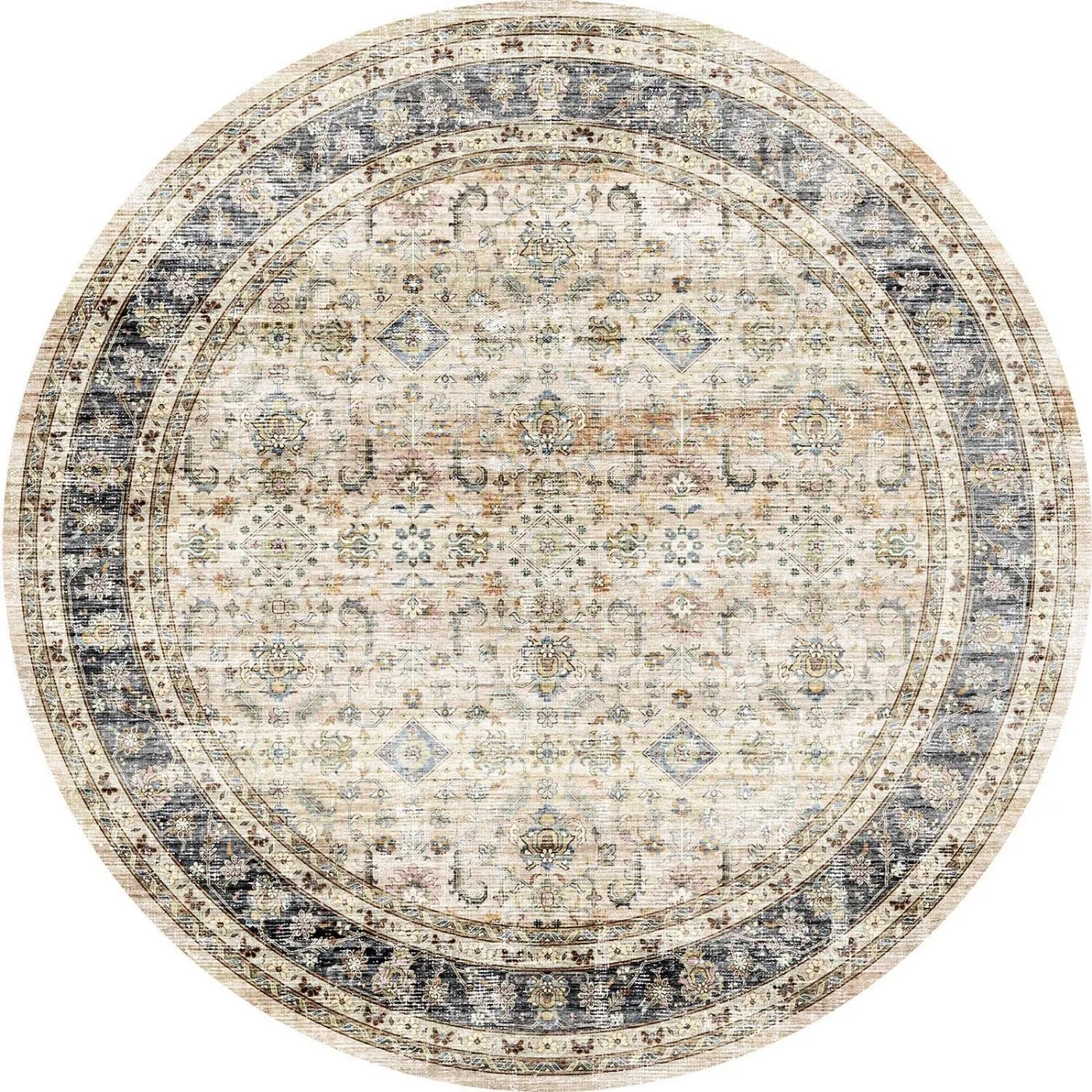 Miriam Yellow Beige Rug