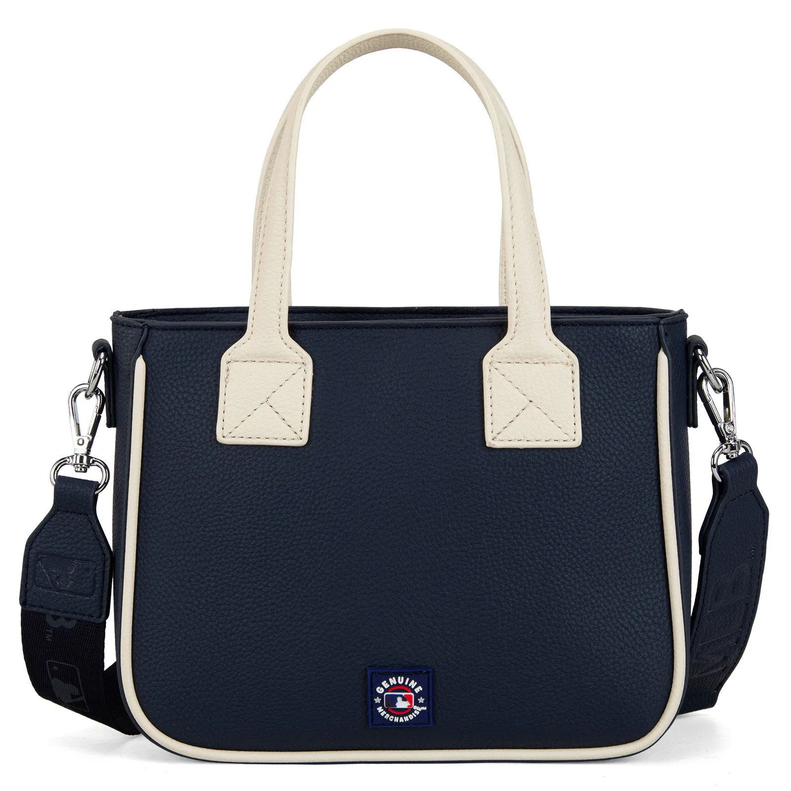 MLB-AB103  MLB Atlanta Braves  Team Tote/Crossbody with Baseball Coin Pouch