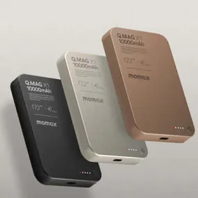 Momax Q.Mag X1 Magnetic Wireless Power Bank 10000mAh - Gen 2