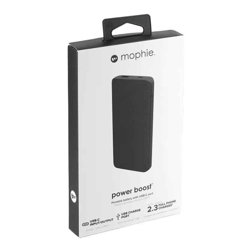 Mophie Power Boost 10k Custom Power Banks, Black