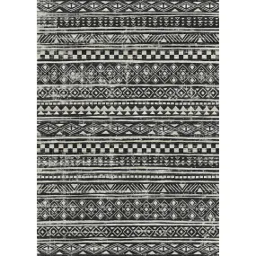 Nadine Black & White Rug