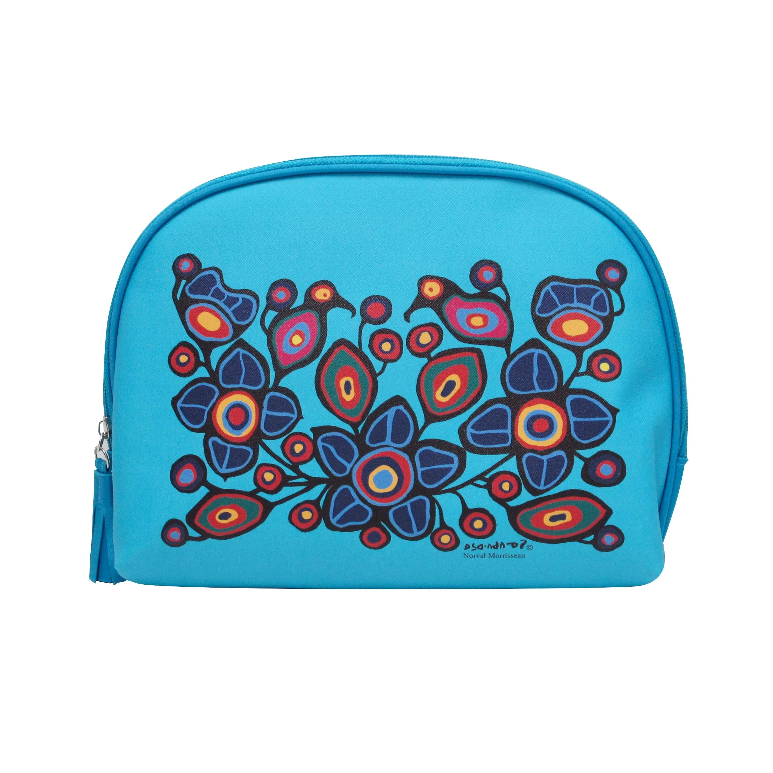 Norval Morrisseau Flowers and Birds Cosmetic Bag Set