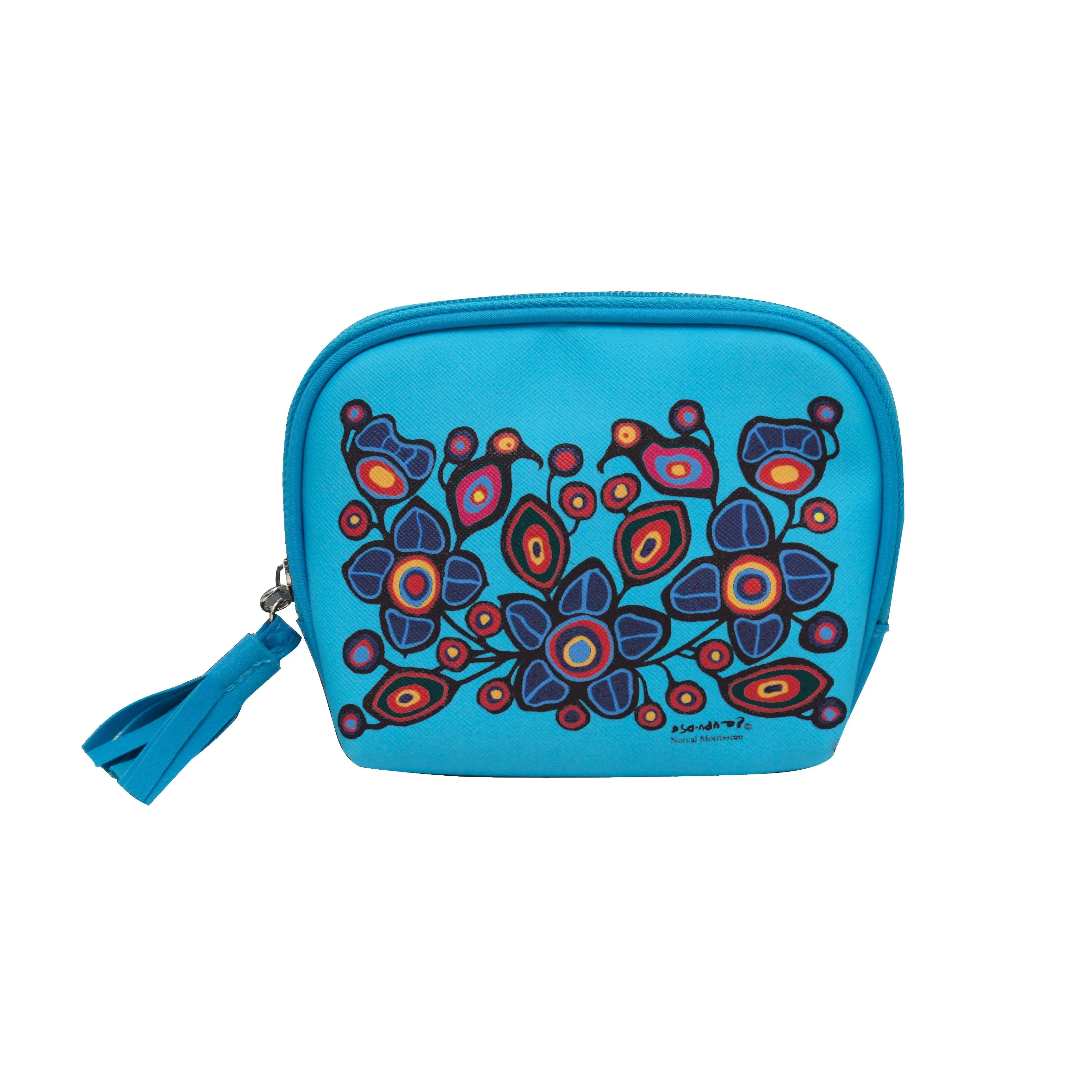 Norval Morrisseau Flowers and Birds Cosmetic Bag Set