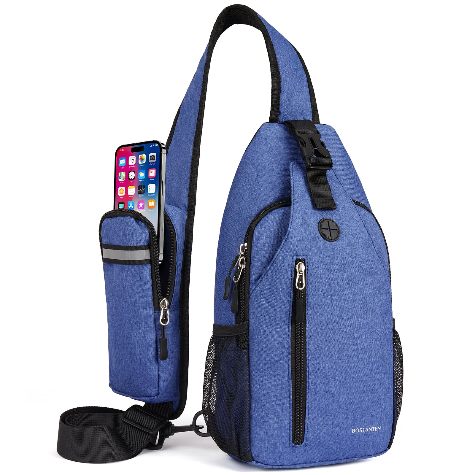 Nova Sling Bag with Cell Phone Security Organizer