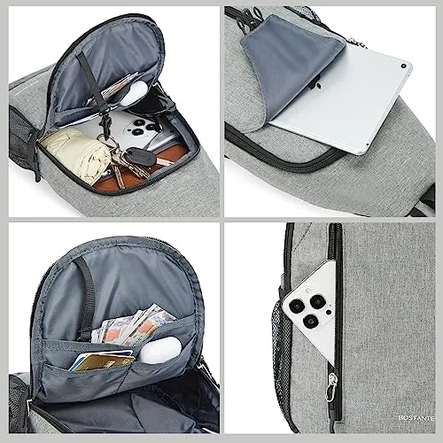 Nova Sling Bag with Cell Phone Security Organizer