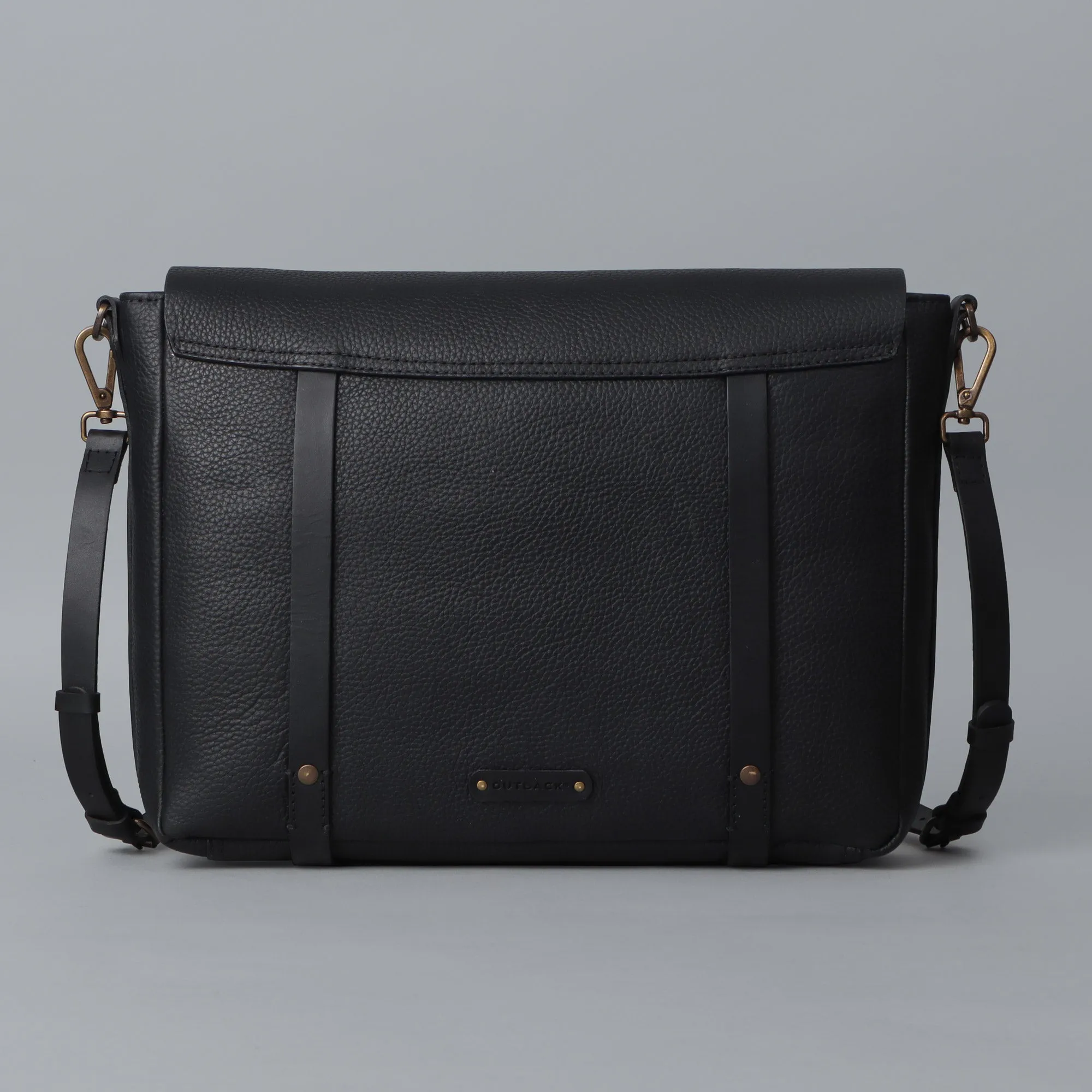 Oslo Leather Messenger Bag