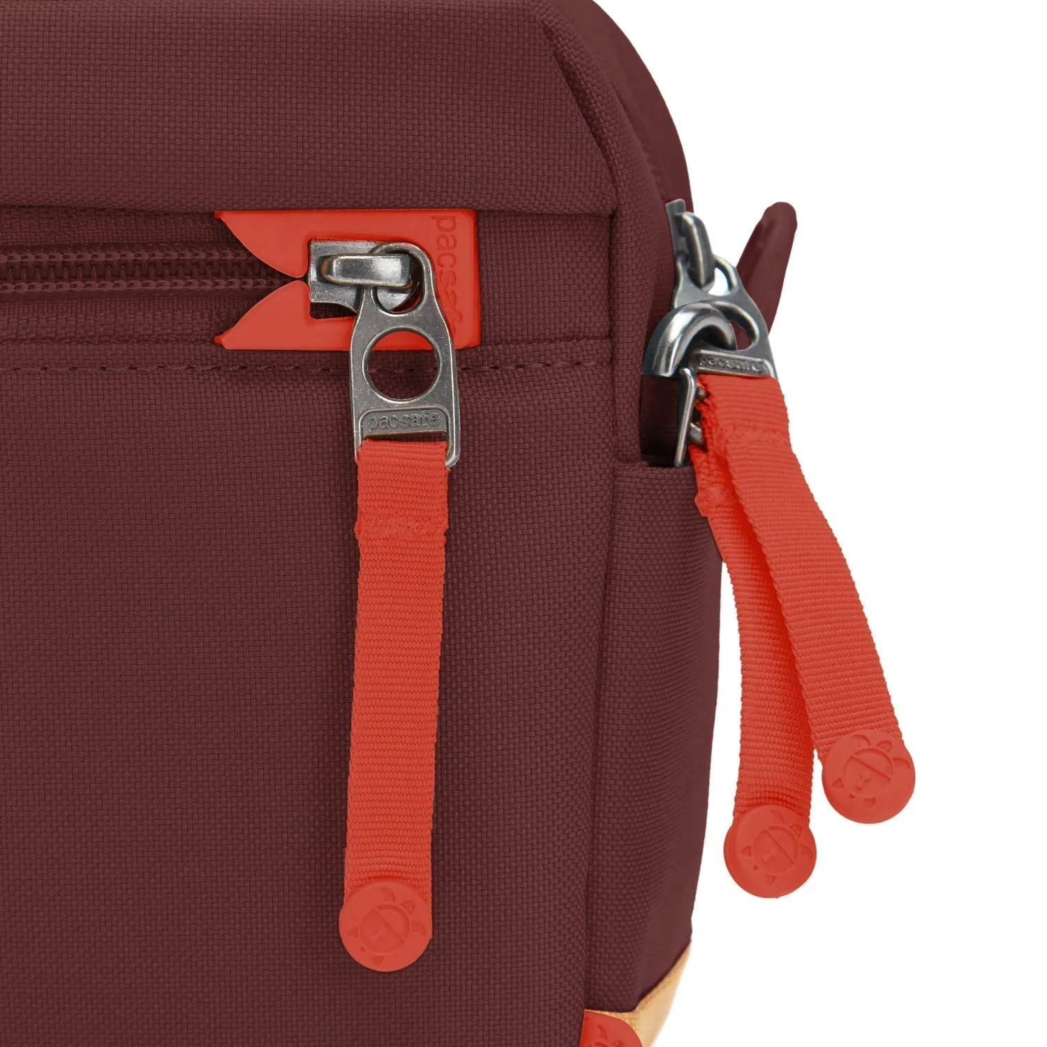 Pacsafe GO crossbody Garnet Red