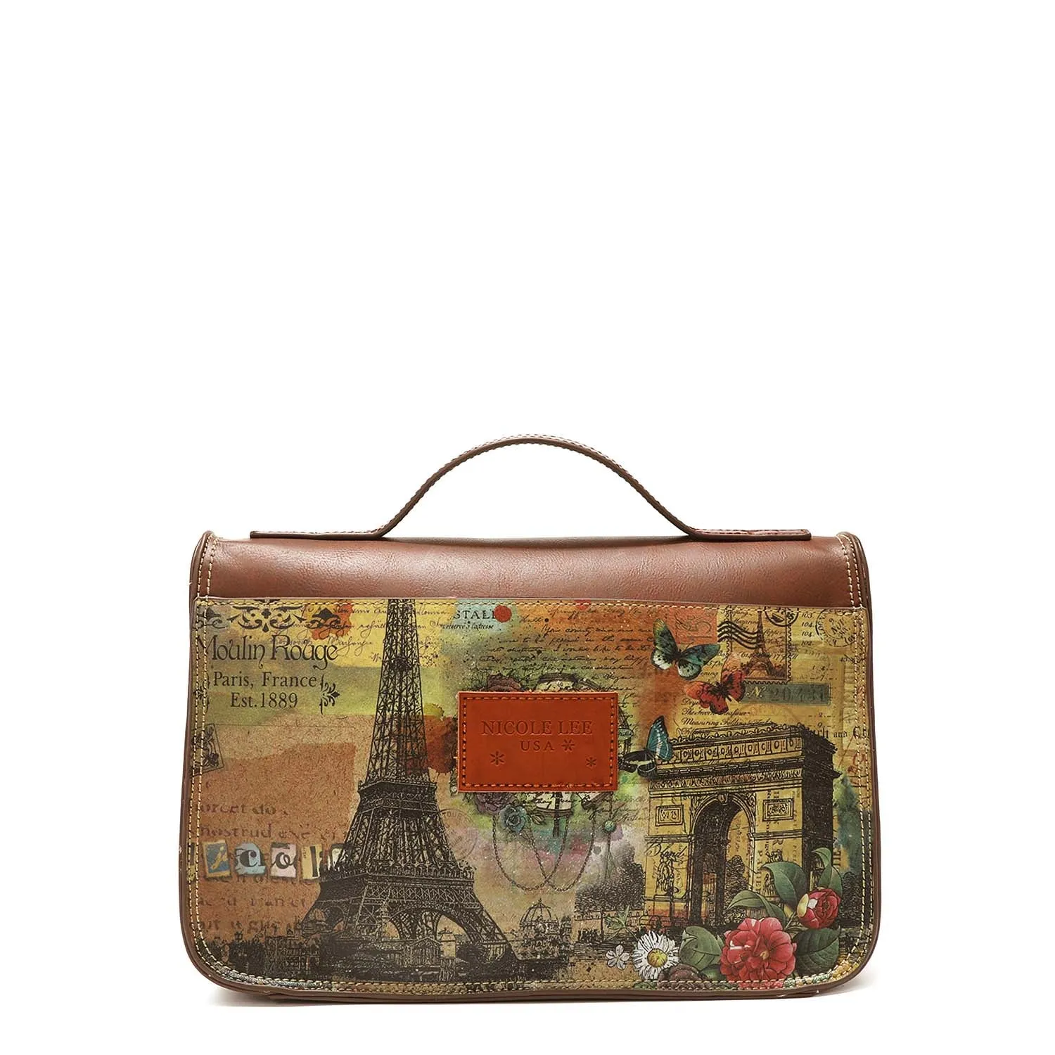 PARIS FASHION WEEK TOP HANDLE HANDBAG