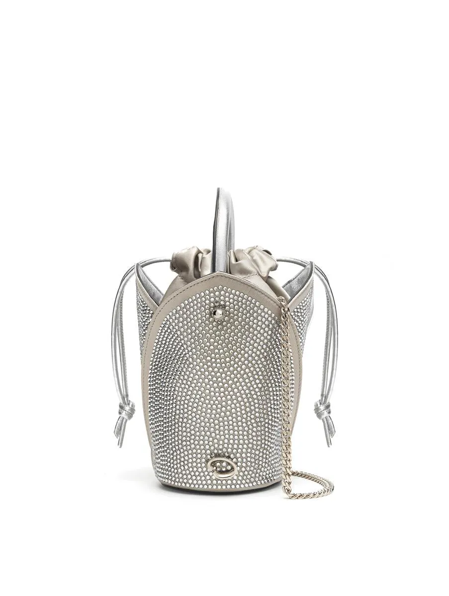 Pavé Crystal Tulipan Nano Bag