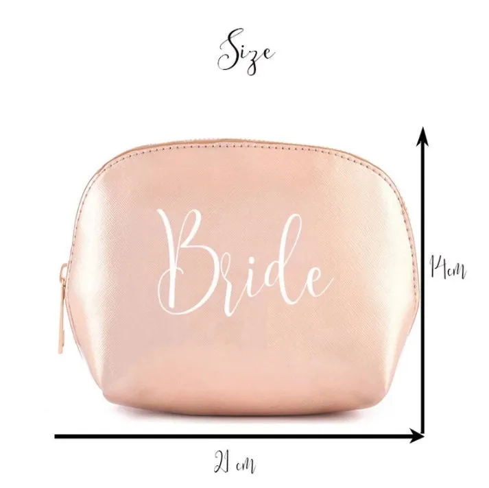 Personalised Cosmetic Bag | Custom Makeup Bag | Personalized Gift For Her | Bridesmaid Gift | Organizer | Monogrammed Makeup Bag | Birthday