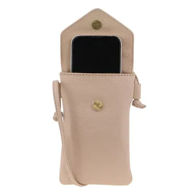 Pierre Cardin - PC3609 Cross Body leather phone pouch - Nude