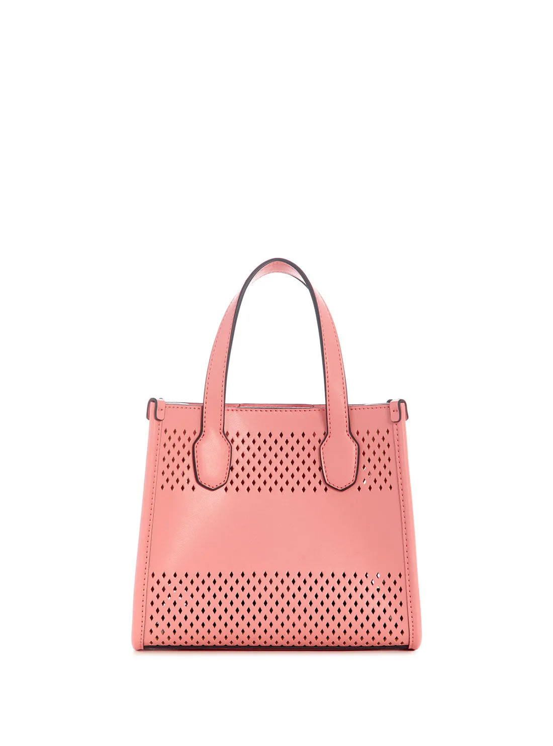 Pink Katey Perf Mini Tote Bag