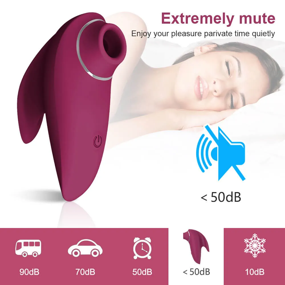 Portable Sucking Vibrator Oral Clitoris Stimulator