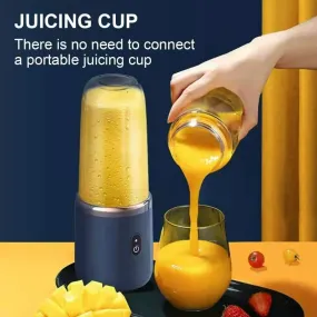 Portable USB Rechargeable Twin Gear Juice Blender